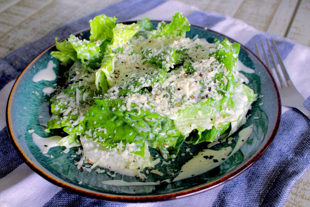Healthy Caesar Salad with Yogurt Dressing Jenn's Kitchen Diary