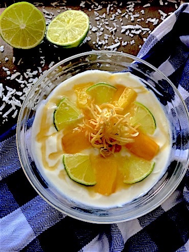 Pina Colada Yogurt | Jenn's Kitchen Diary