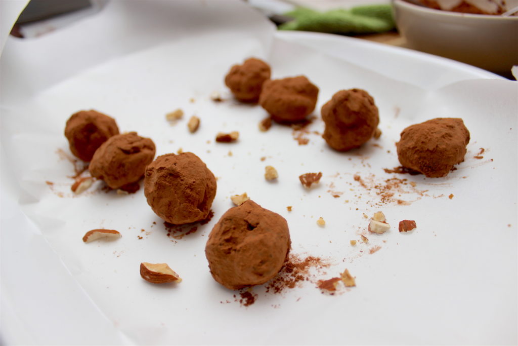 vegan chocolate truffles