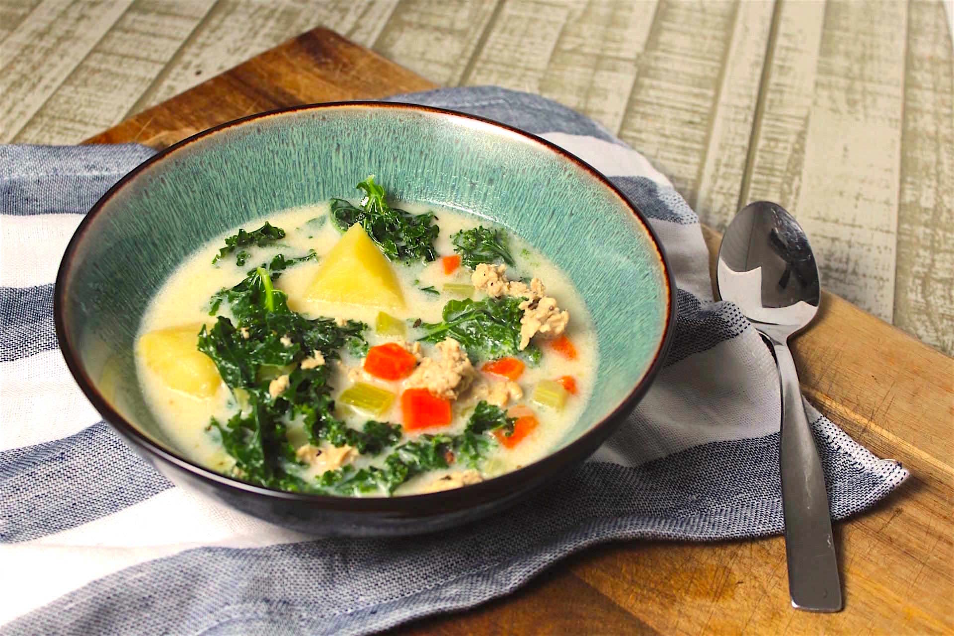 Zuppa Toscana Healthy Vegetable Soup Jenns Kitchen Diary 7914