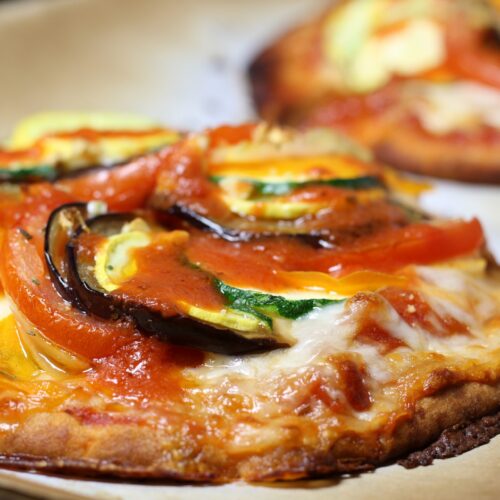 easy vegetarian pizza