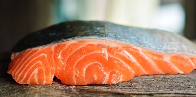 fresh salmon