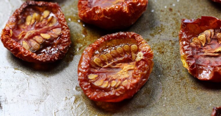 How to Make Oven Sun dried Tomatoes