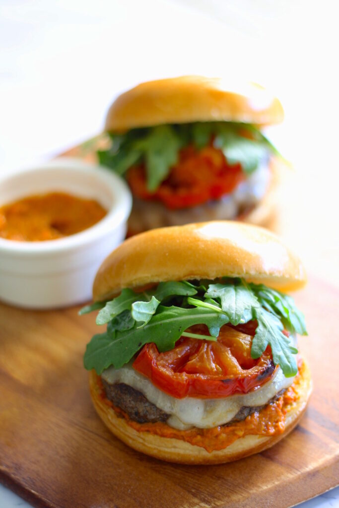 romesco sauce burger