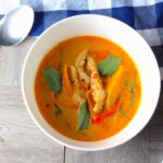 Thai red curry chicken