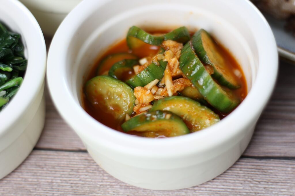 spicy cucumber pickles