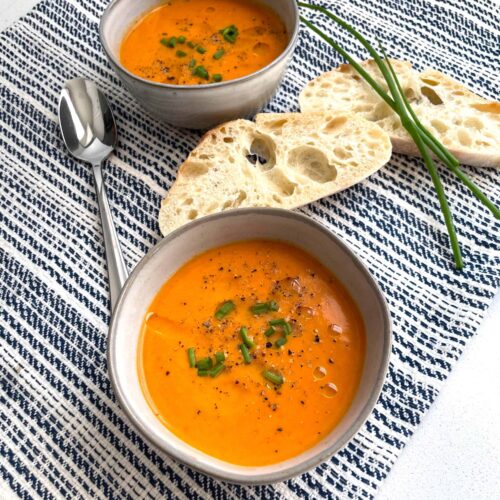 creamy tomato basil soup