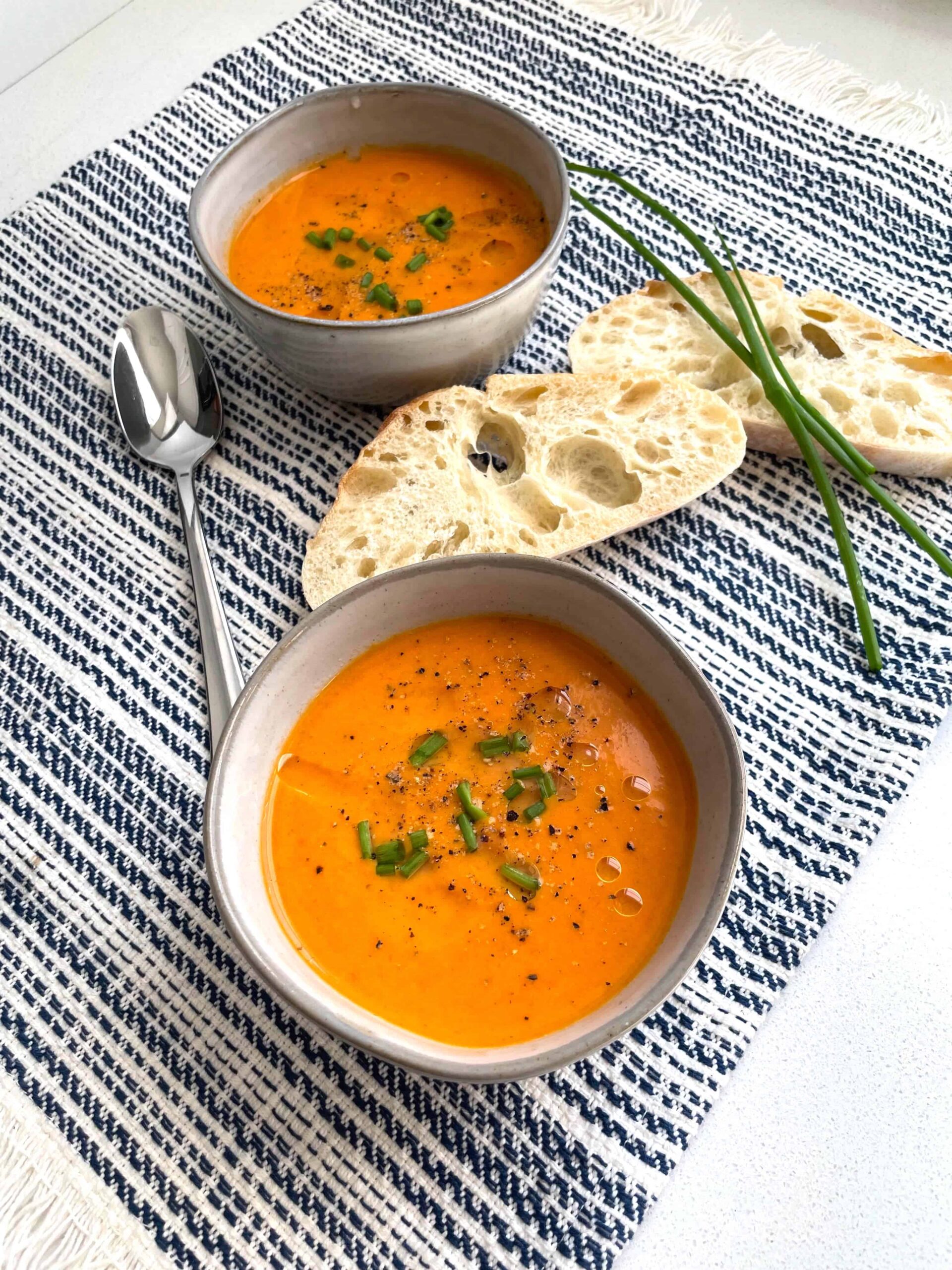 creamy tomato basil soup