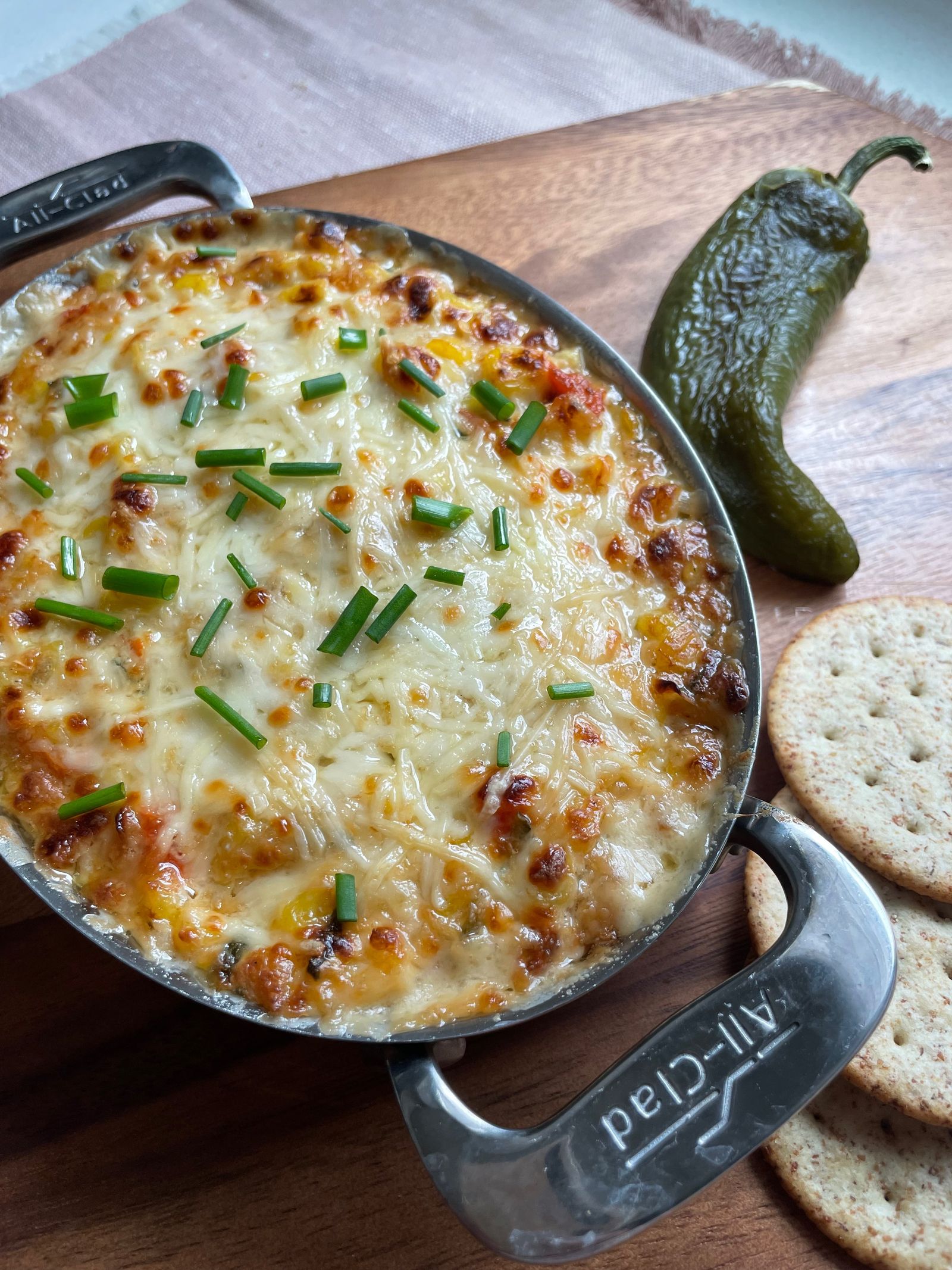 Southwestern corn dip