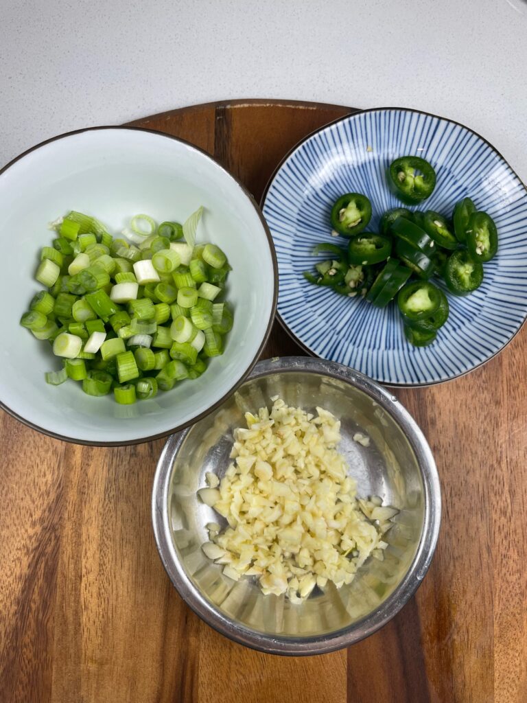 toppings for Chinese salt and pepper wings