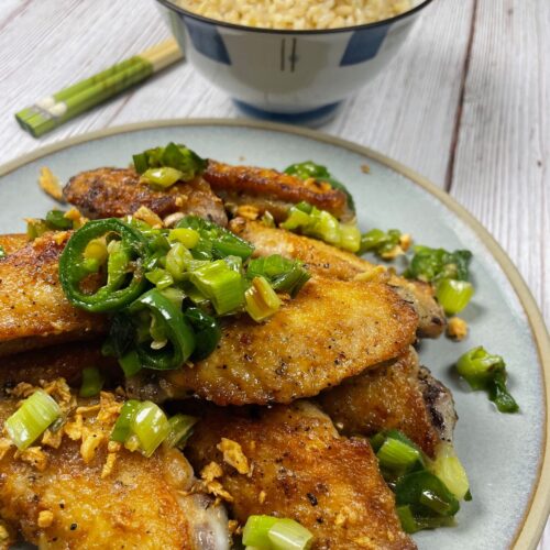 Chinese salt and pepper wings