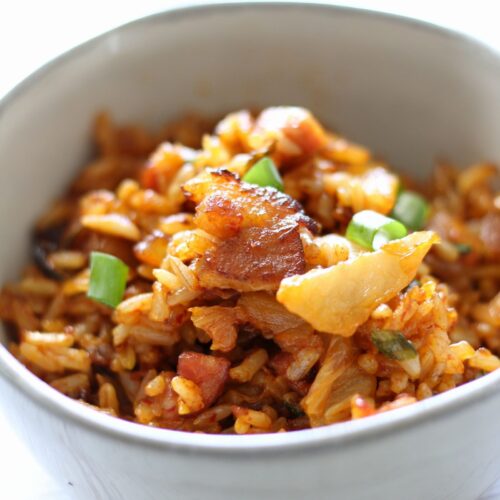 pork kimchi fried rice