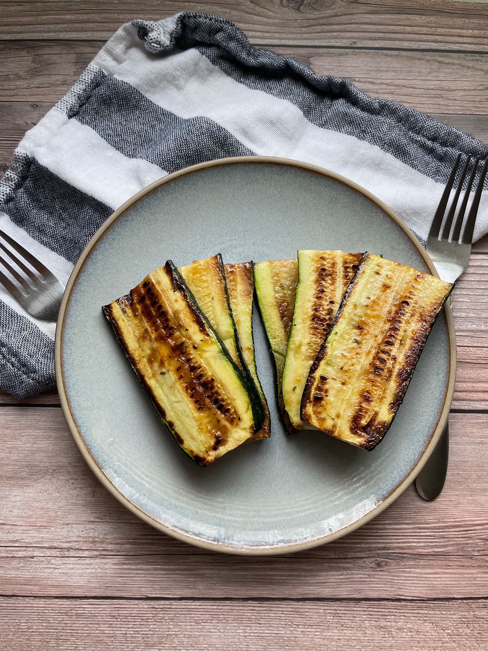 Pan Seared Zucchini
