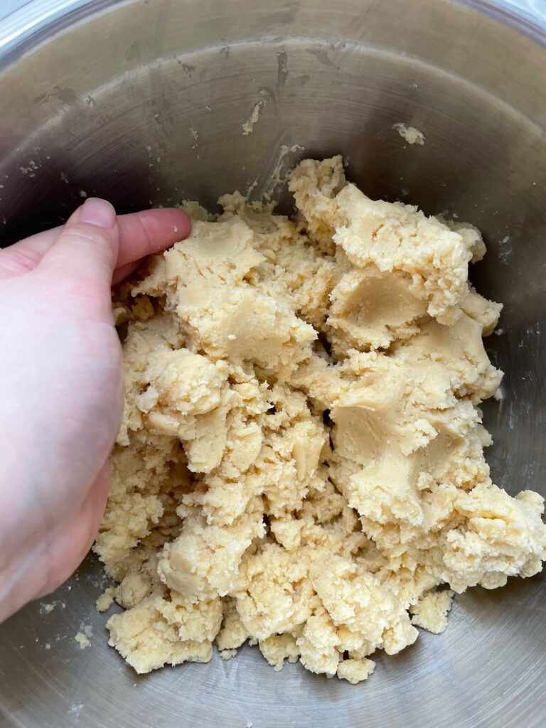 Chinese almond cookie dough