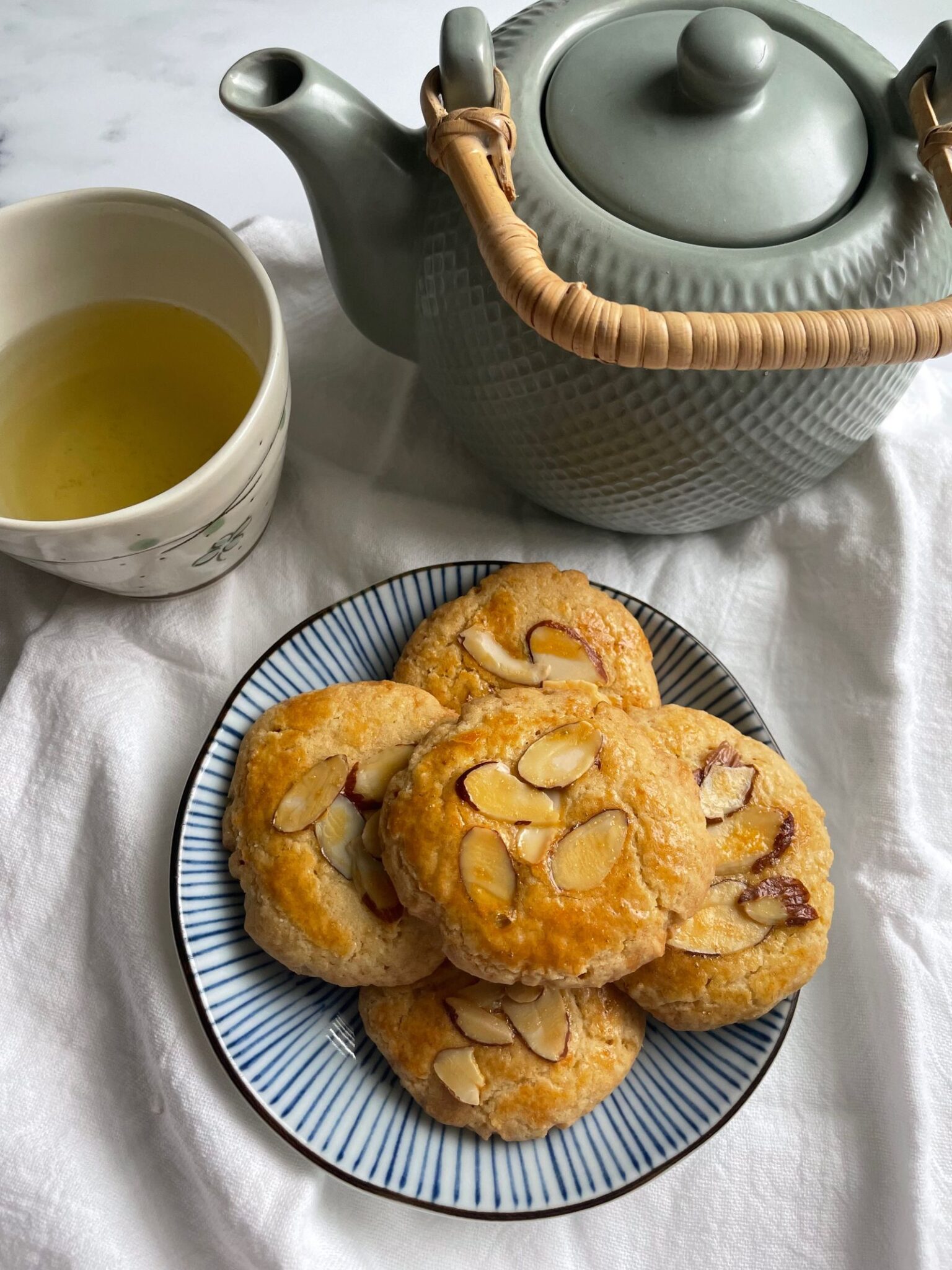 Chinese Almond Cookies | Jenn's Kitchen Diary
