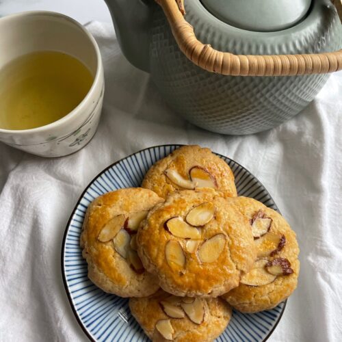 Chinese almond cookies