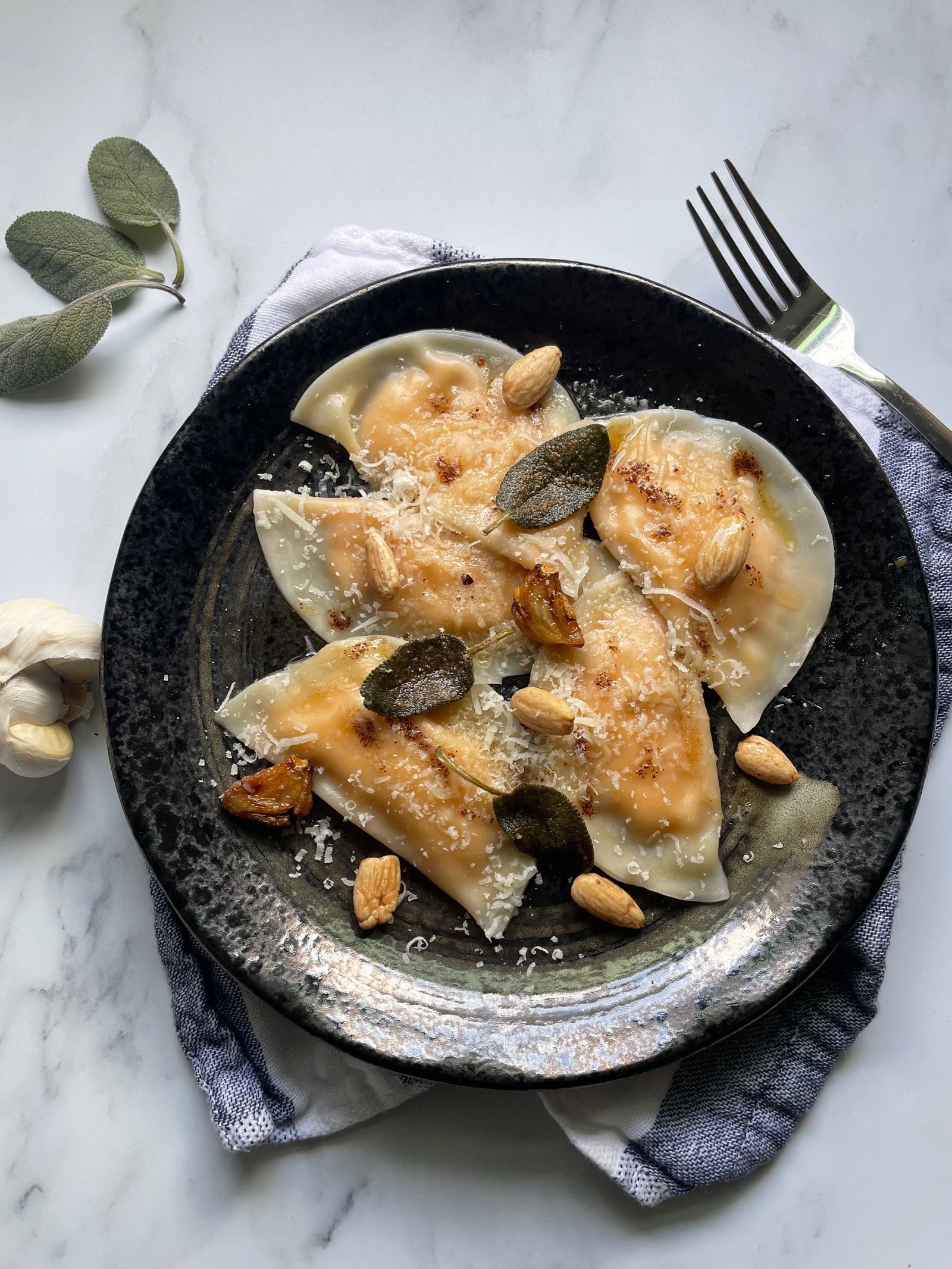 butternut squash ravioli
