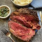 classic garlic herb prime rib