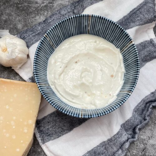 Ricotta Parmesan cream