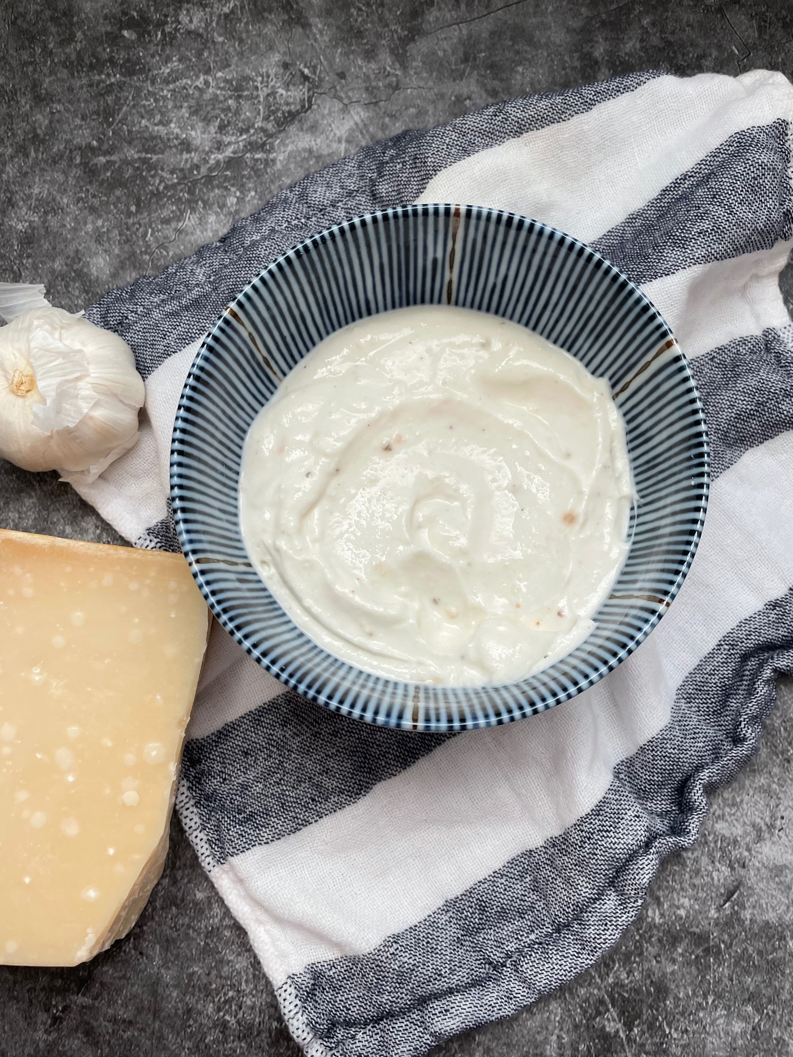 Ricotta Parmesan cream