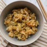 brown butter seared cabbage