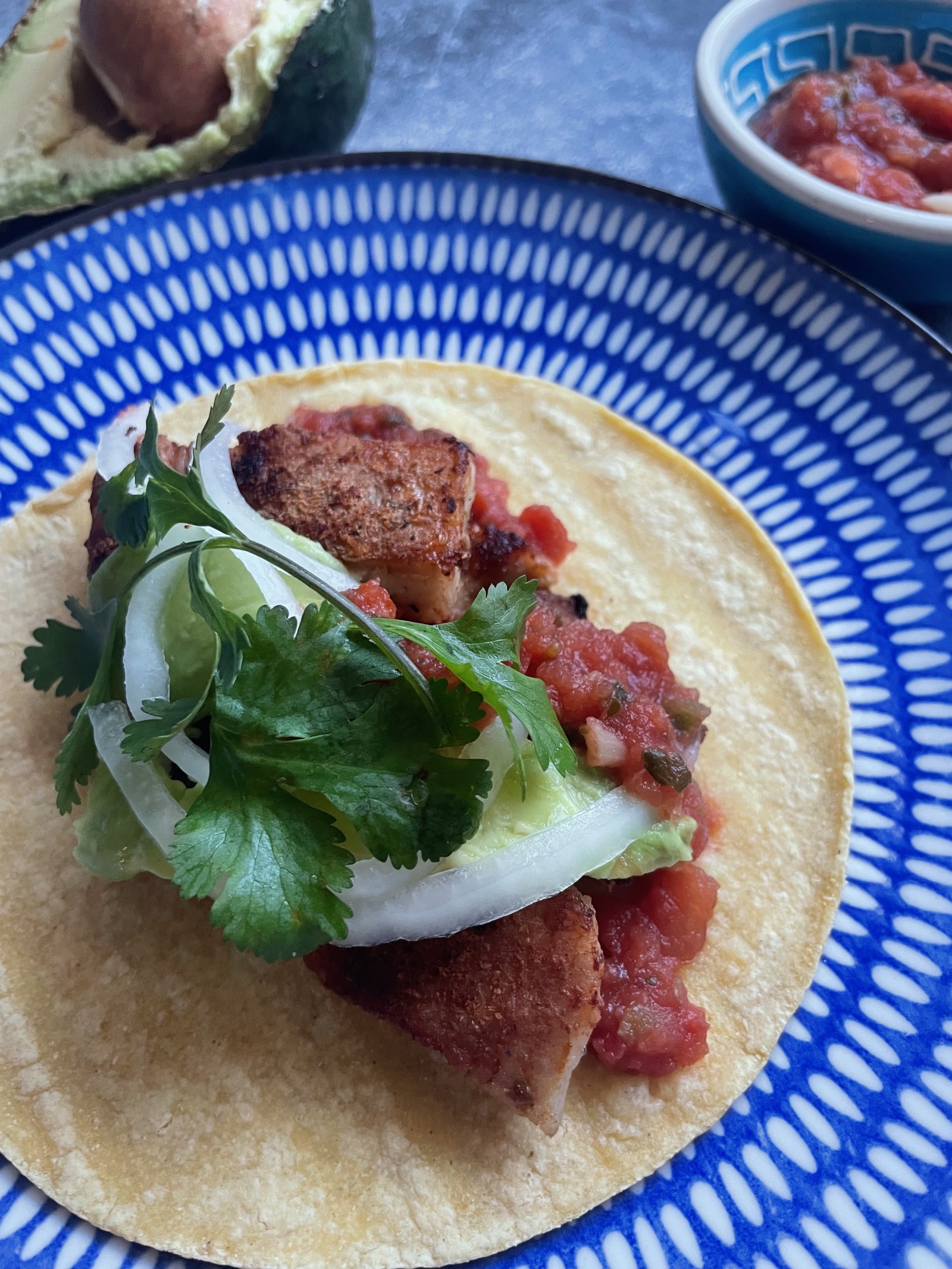 Crispy Pork Belly Tacos