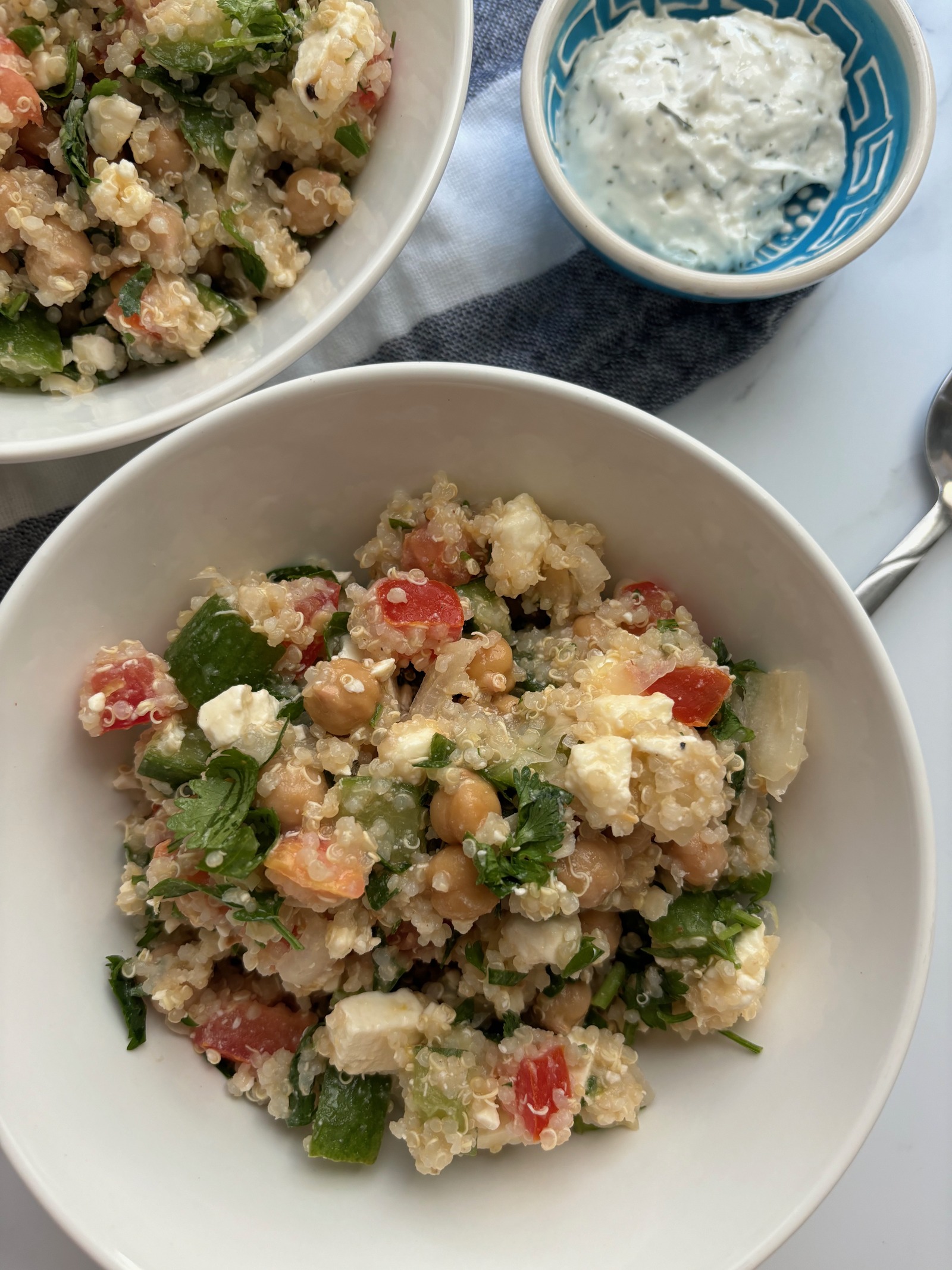 Easy Mediterranean Quinoa Salad