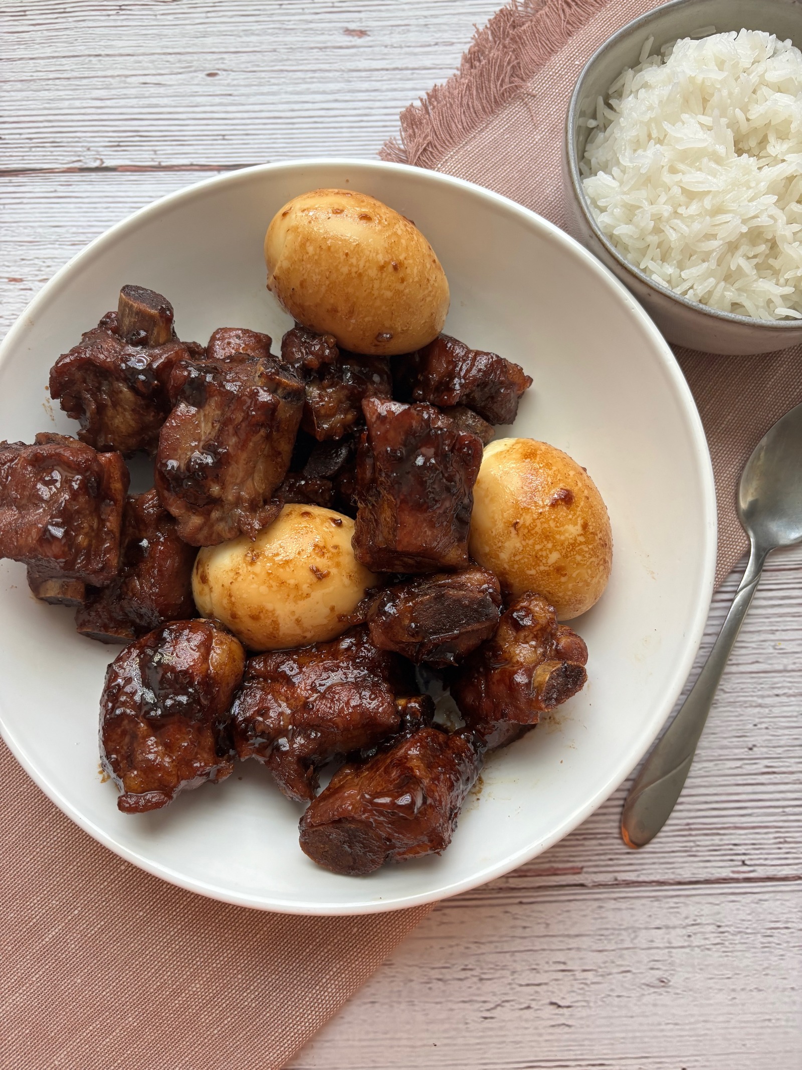 Thit Kho – Braised Pork Shortribs with Egg